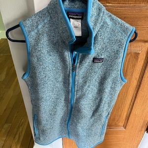 Patagonia Vest, size womens large, blue